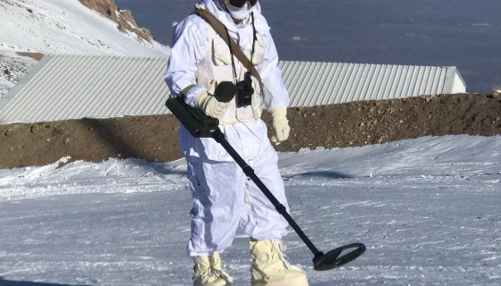Jandarma Ekiplerinden Kayak Merkezinde Bomba İmha Tatbikatı