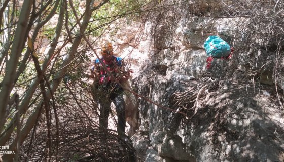 Mahsur Kalan Keçiler Raftingciler, AFAD ve JAK Tarafından Kurtarıldı