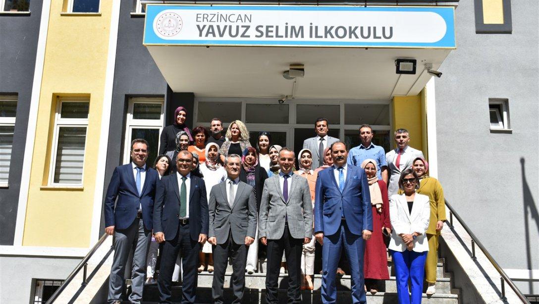 Milli Eğitim Bakanlığı Bilgi İşlem Genel Müdürü Özgür TÜRK, Erzincan'da