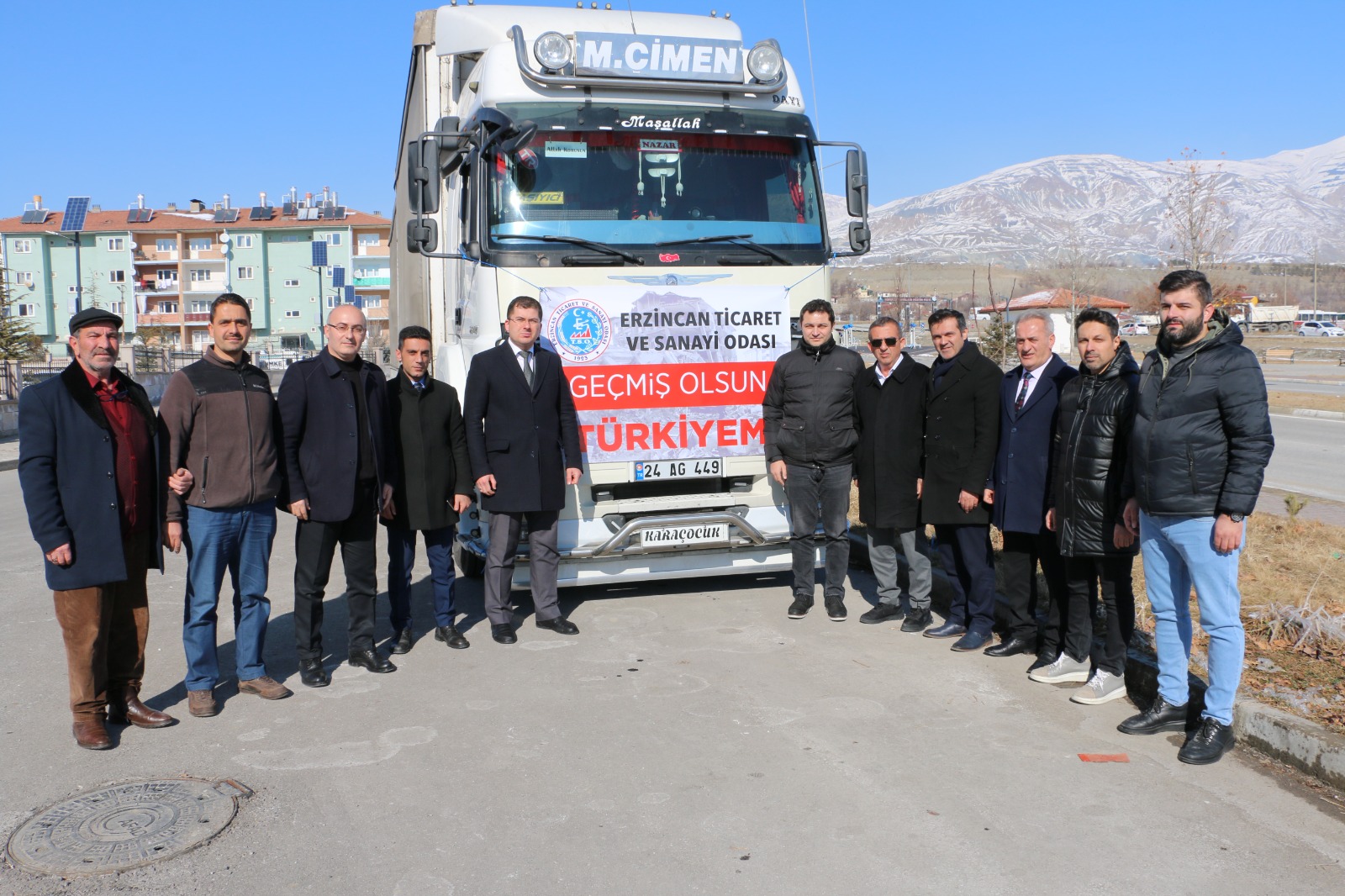 Erzincan TSO 2. yardım tırı yola çıktı