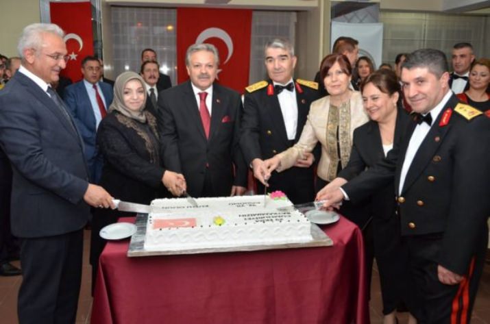 Erzincan'da Cumhuriyet Bayramı Resepsiyonu