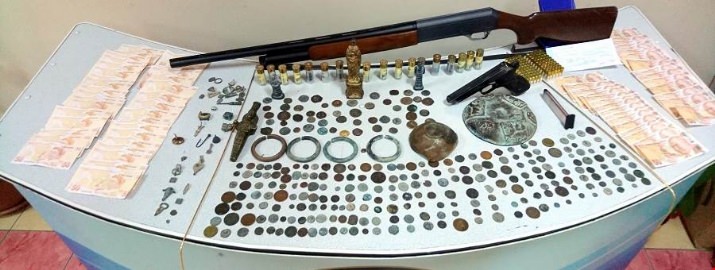 Erzincan’da sahte para ve tarihi eser kaçakçılığı operasyonu
