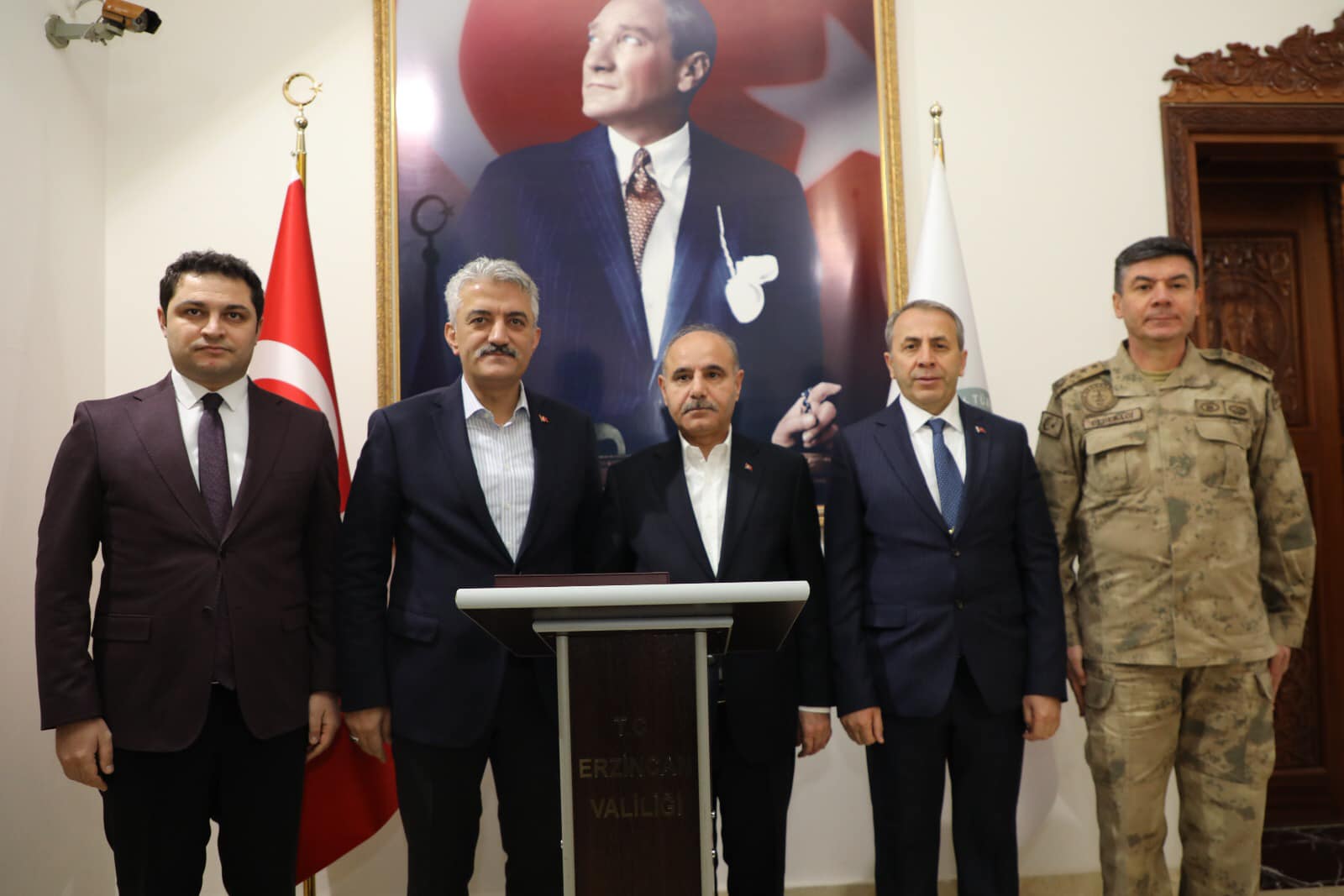 Emniyet Genel Müdürü Aktaş, Erzincan Valiliğini Ziyaret Etti