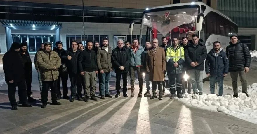 EBYÜ Gönüllü Arama Kurtarma Ekibi Geri Döndü
