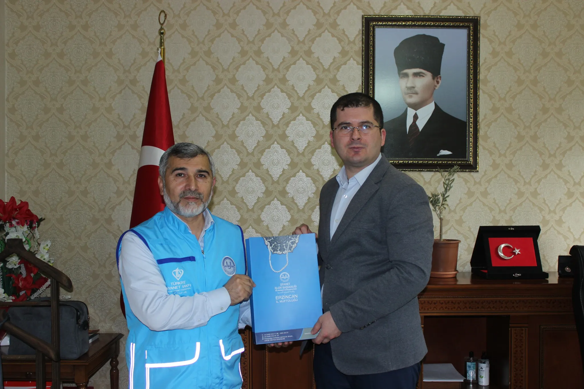 Erzincan Vali Yardımcısına Nezaket Ziyareti