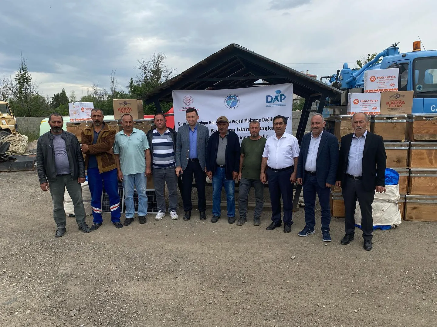 Çayırlı’da Arıcılığın Geliştirilmesi Projesi ve Malzeme Dağıtım Töreni