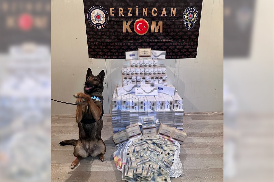 3900 paket sigara ve 240 paket tütün ele geçirildi
