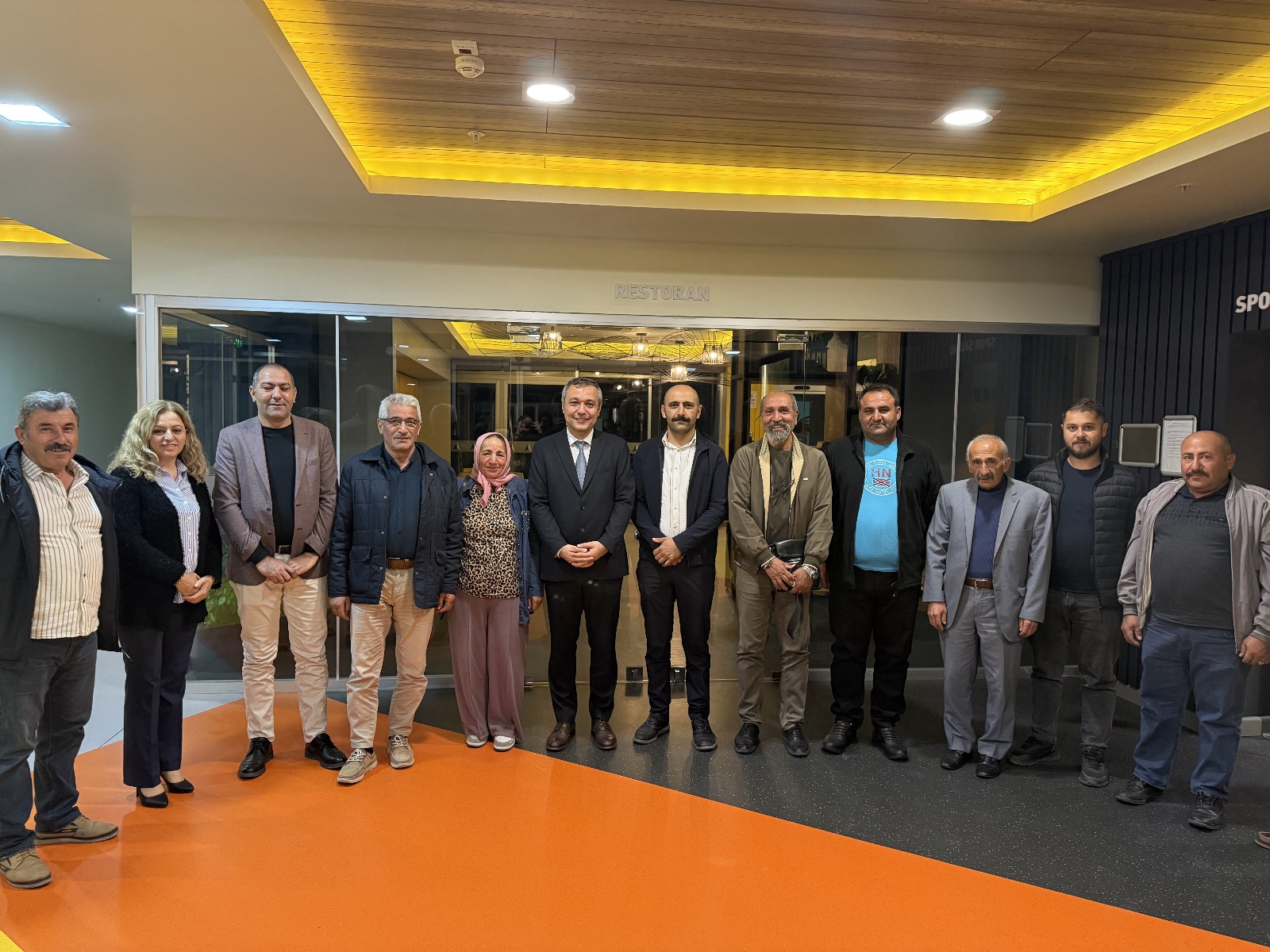 Anagold Madencilik İliçli muhtarlarla buluştu