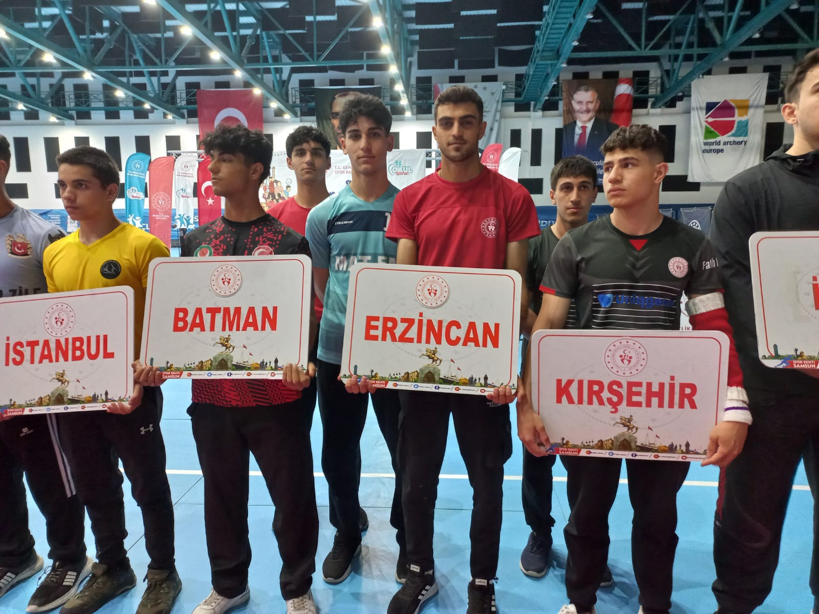 Erzincanlı Genç Bilekler Samsun'da Türkiye Şampiyonası'nda