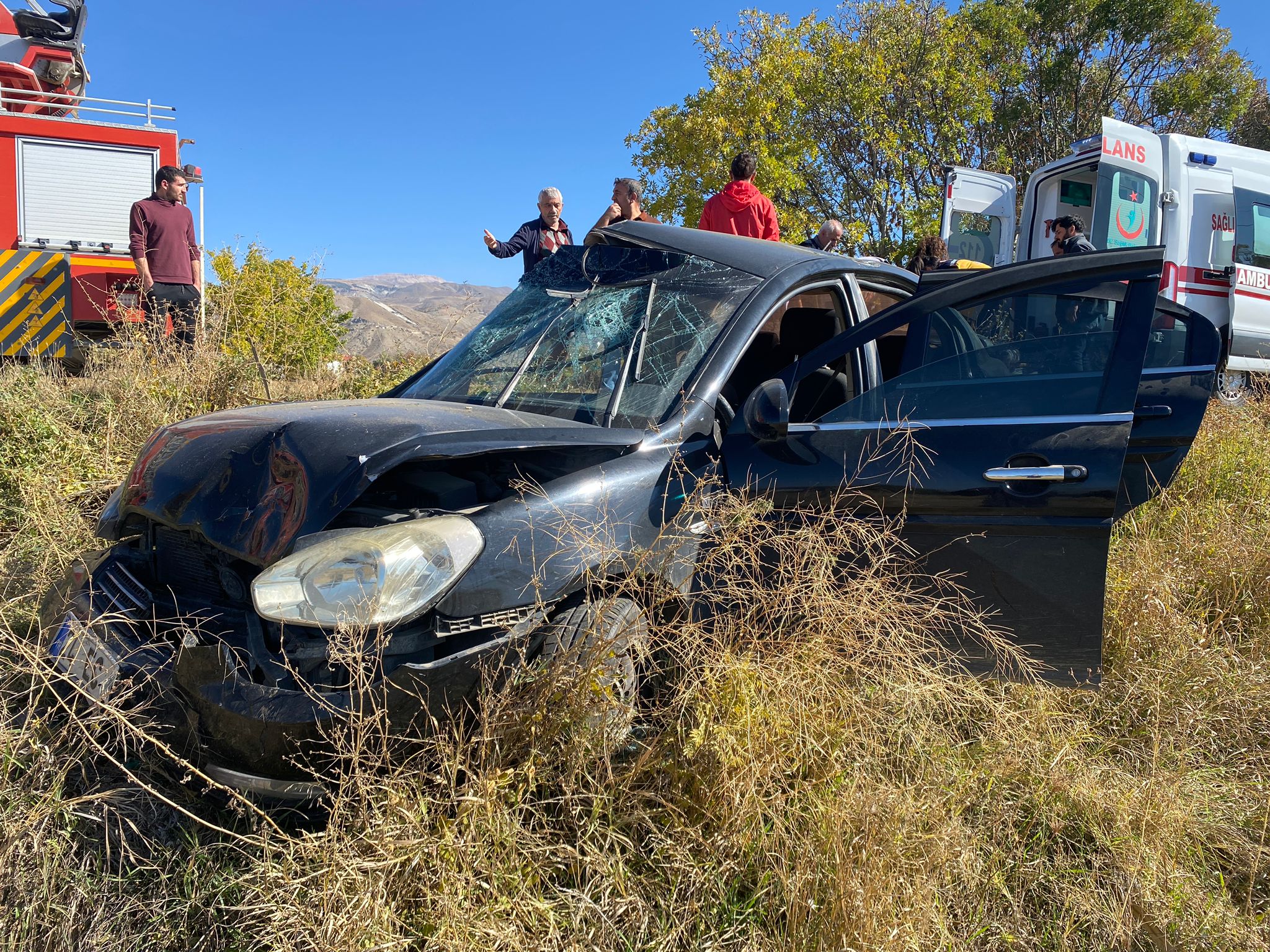 Trafik Kazası 2 Yaralı