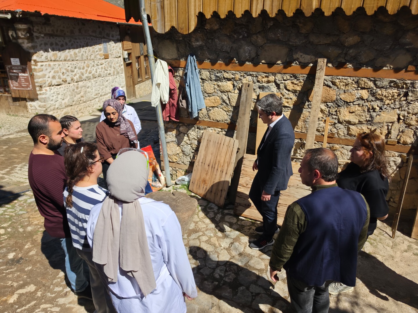 Apçağa Köyü’nde Restorasyon Çalışmaları