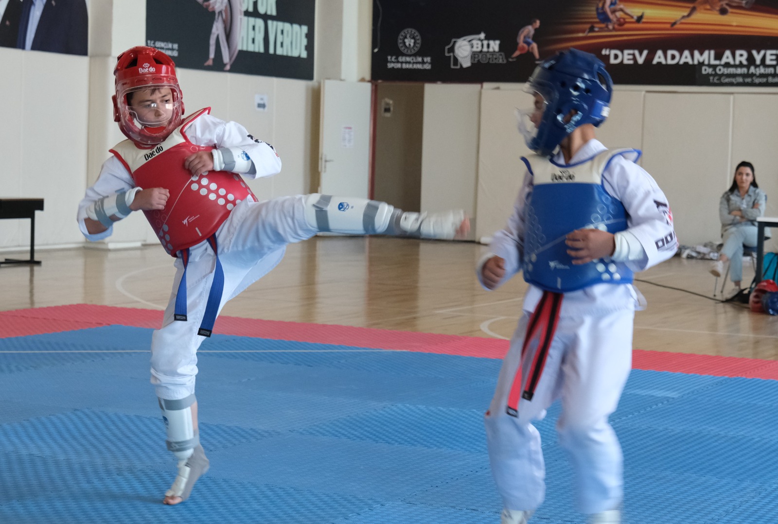Taekwondo il birinciliği tamamlandı