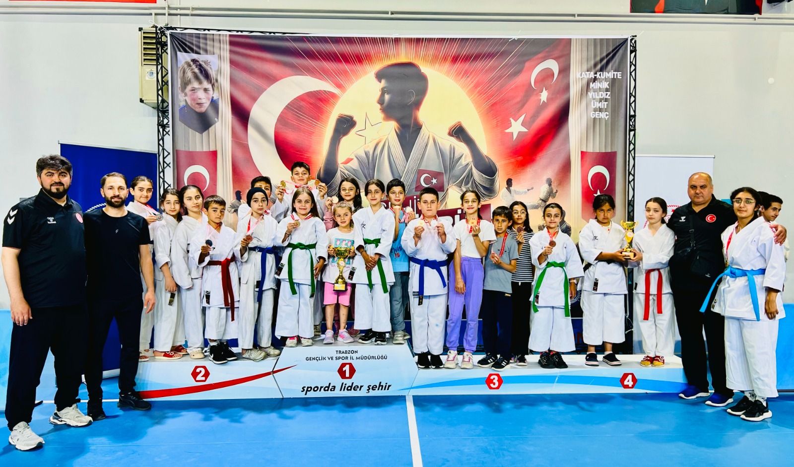 Şehit Eren Bülbül Turnuvası’ndan madalya yağmuru