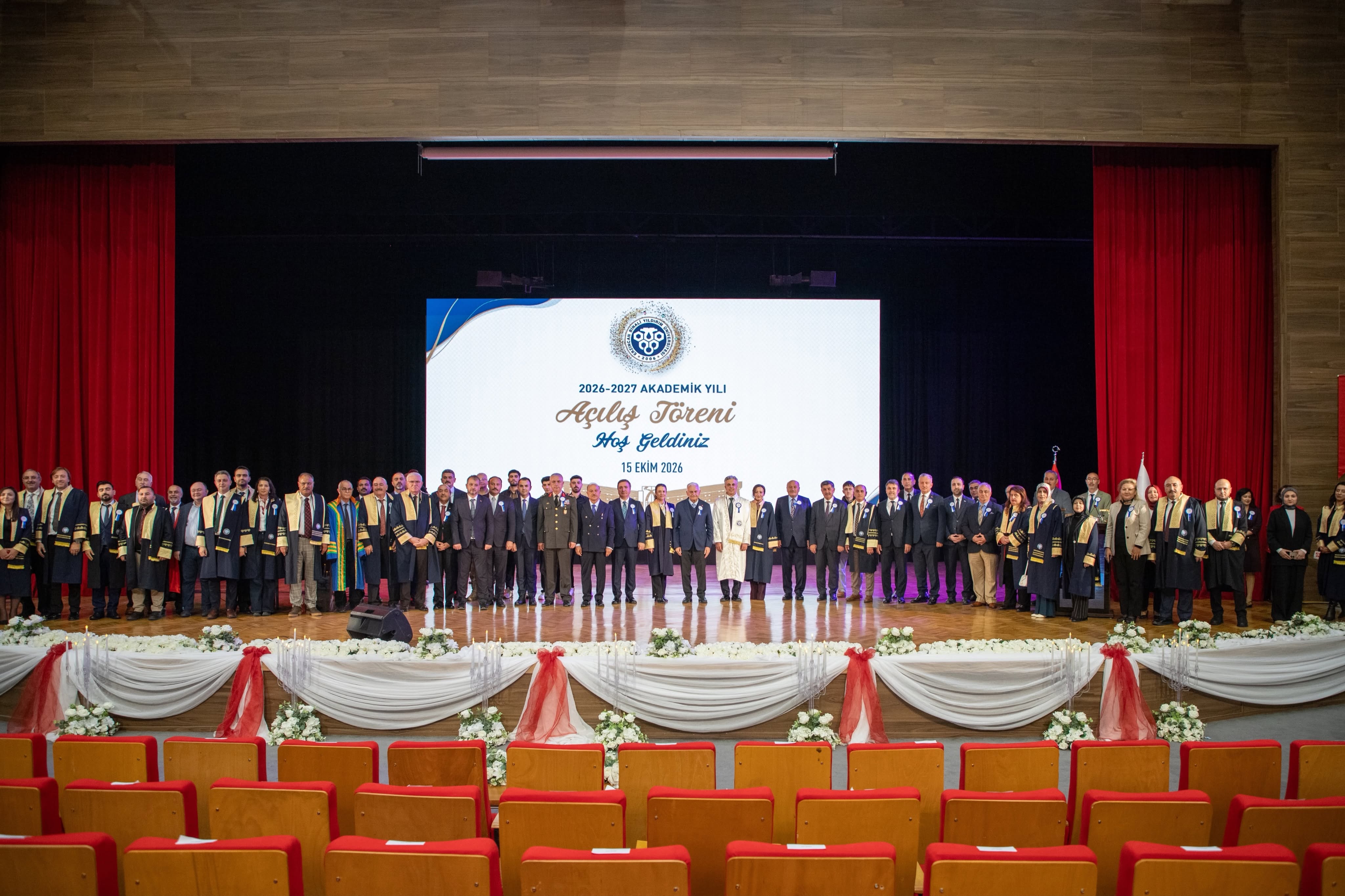 EBYÜ 2026-2027 Akademik Yılı Coşkulu Bir Törenle Açıldı