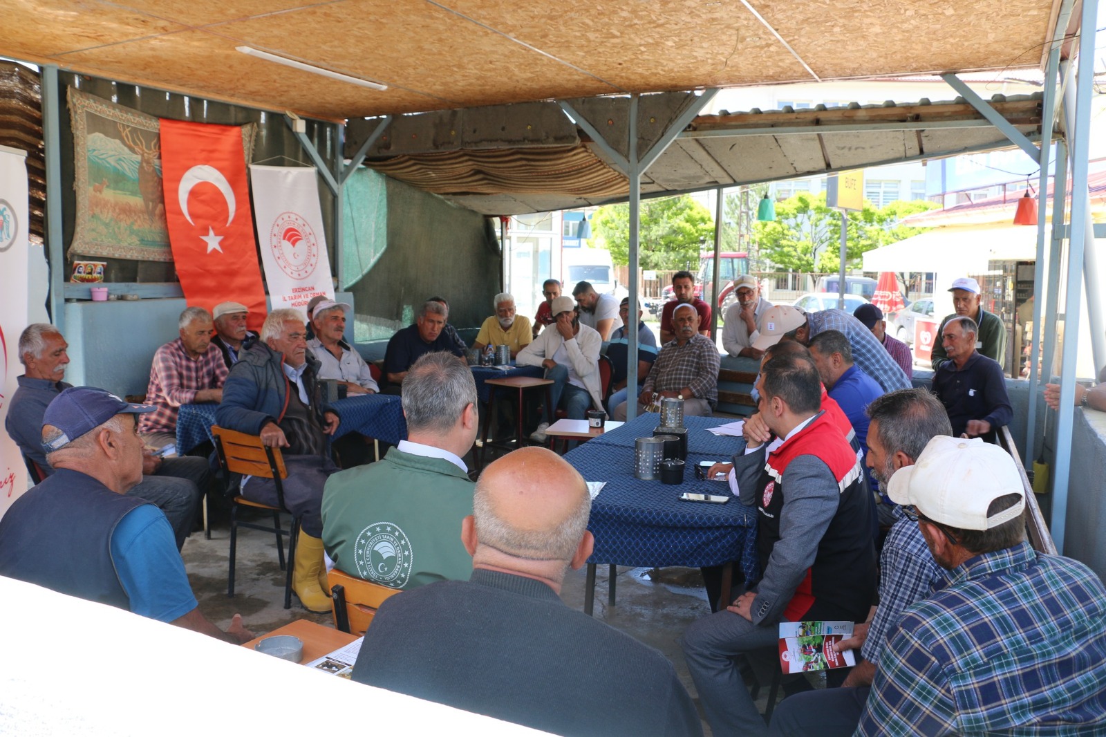 Tarım Müdürlüğünün Erzincan’da Cuma Buluşmasına yoğun ilgi
