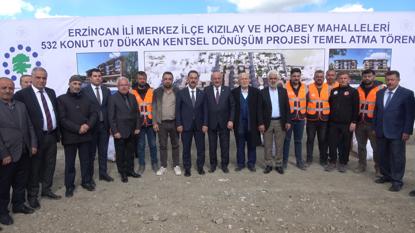 Hocabey Ve Kızılay Mahallesine 532 Konut 107 Dükkân Yapılacak