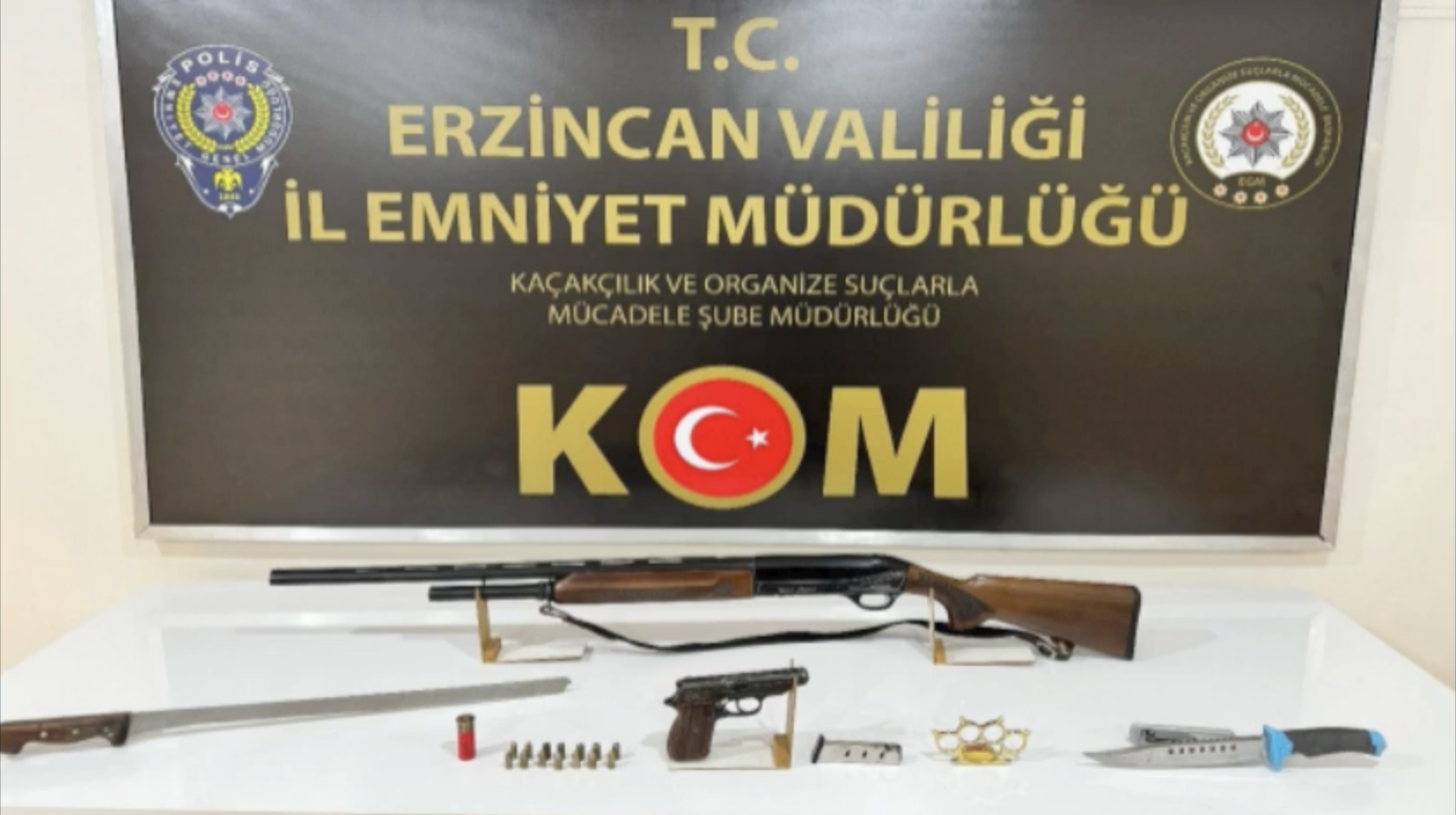 Erzincan polisinden operasyon
