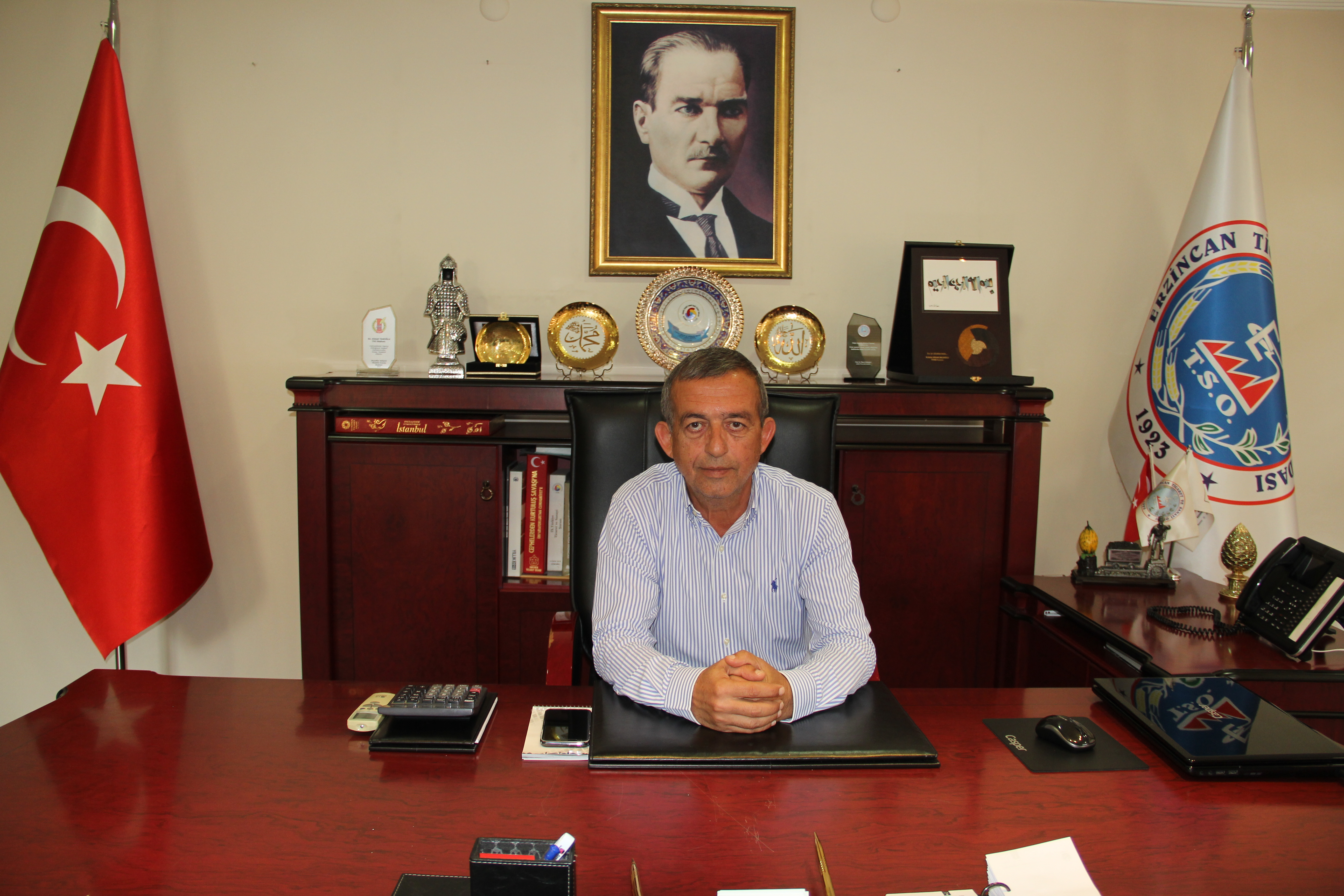 Tanoğlu, Erzincan TSO Başkanlığına yeniden aday olduğunu açıkladı