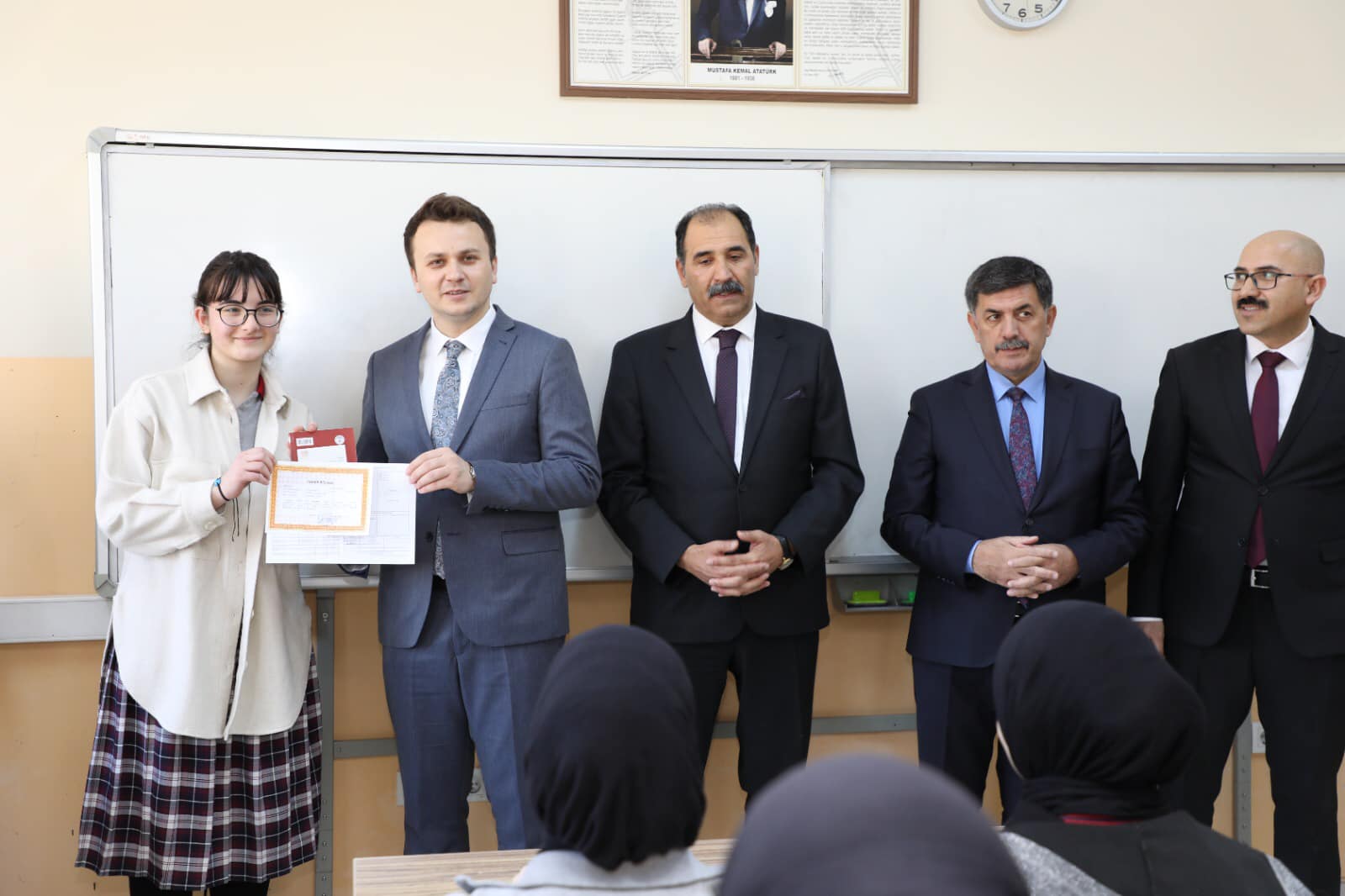 2022-2023 Eğitim-Öğretim Yılı 1. Dönemi Karne Dağıtım Töreni Düzenlendi