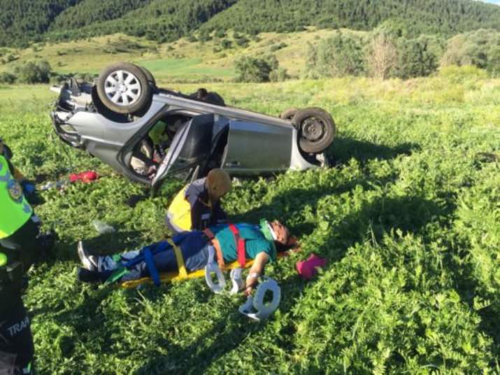Erzincan’da Kaza: 1 Ölü 4 Yaralı