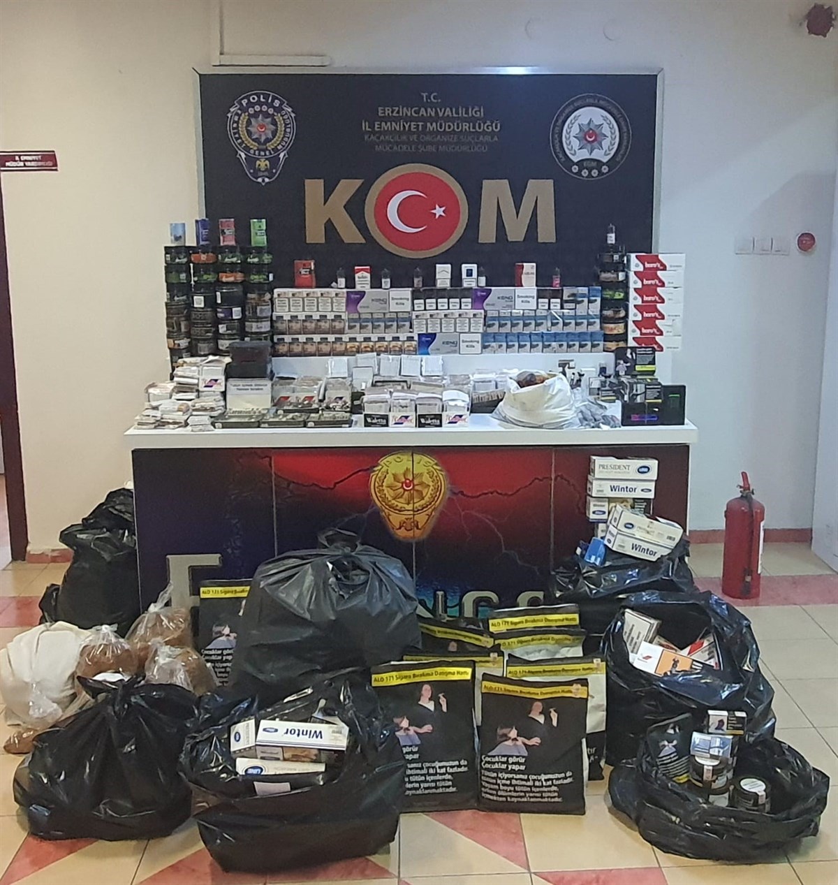 Erzincan Emniyeti Kaçakçılara Göz Açtırmıyor 
