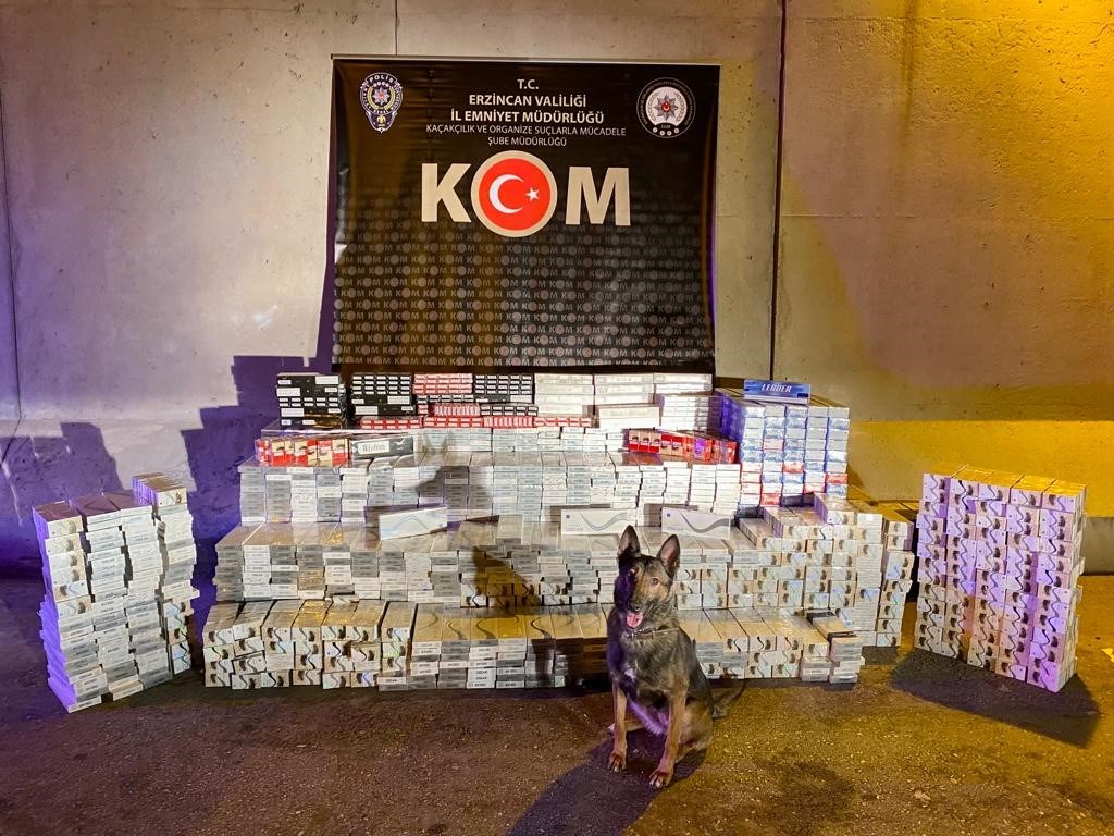 24 Bin 240 Paket Kaçak Sigara Yakalandı