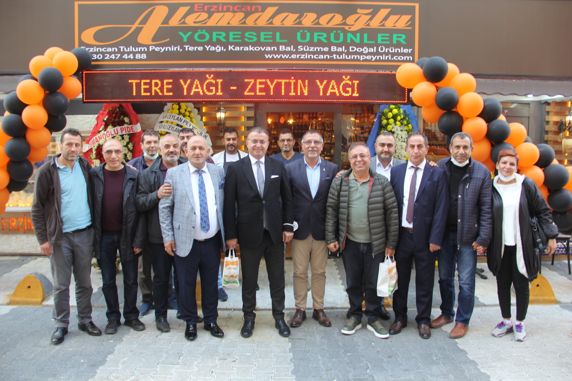 Alemdaroğlu Yöresel Ürünler İstanbul Maltepe'de açılışı yapıldı