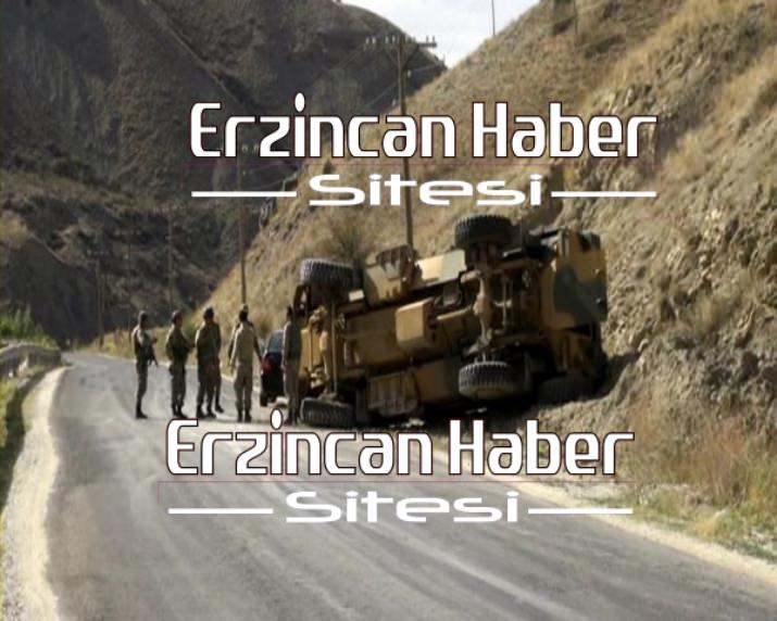Askeri araç devrildi 3 asker yaralı