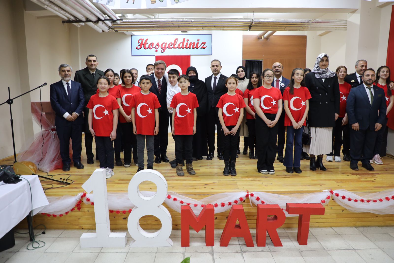 Şehit Ahmet Aytekin Ortaokulu'nda şehit adına oluşturulan köşenin açılışı yapıldı