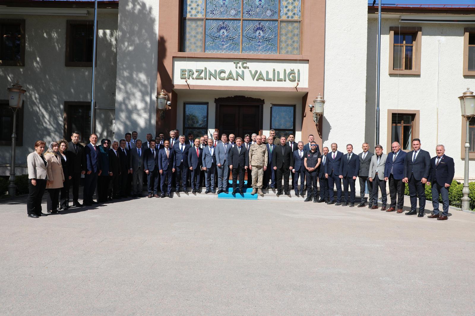 Erzincan Valiliğinde Bayramlaşma