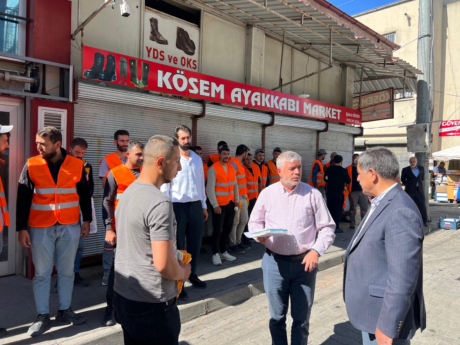 Buğday Meydanında Çalışmalar Sürüyor