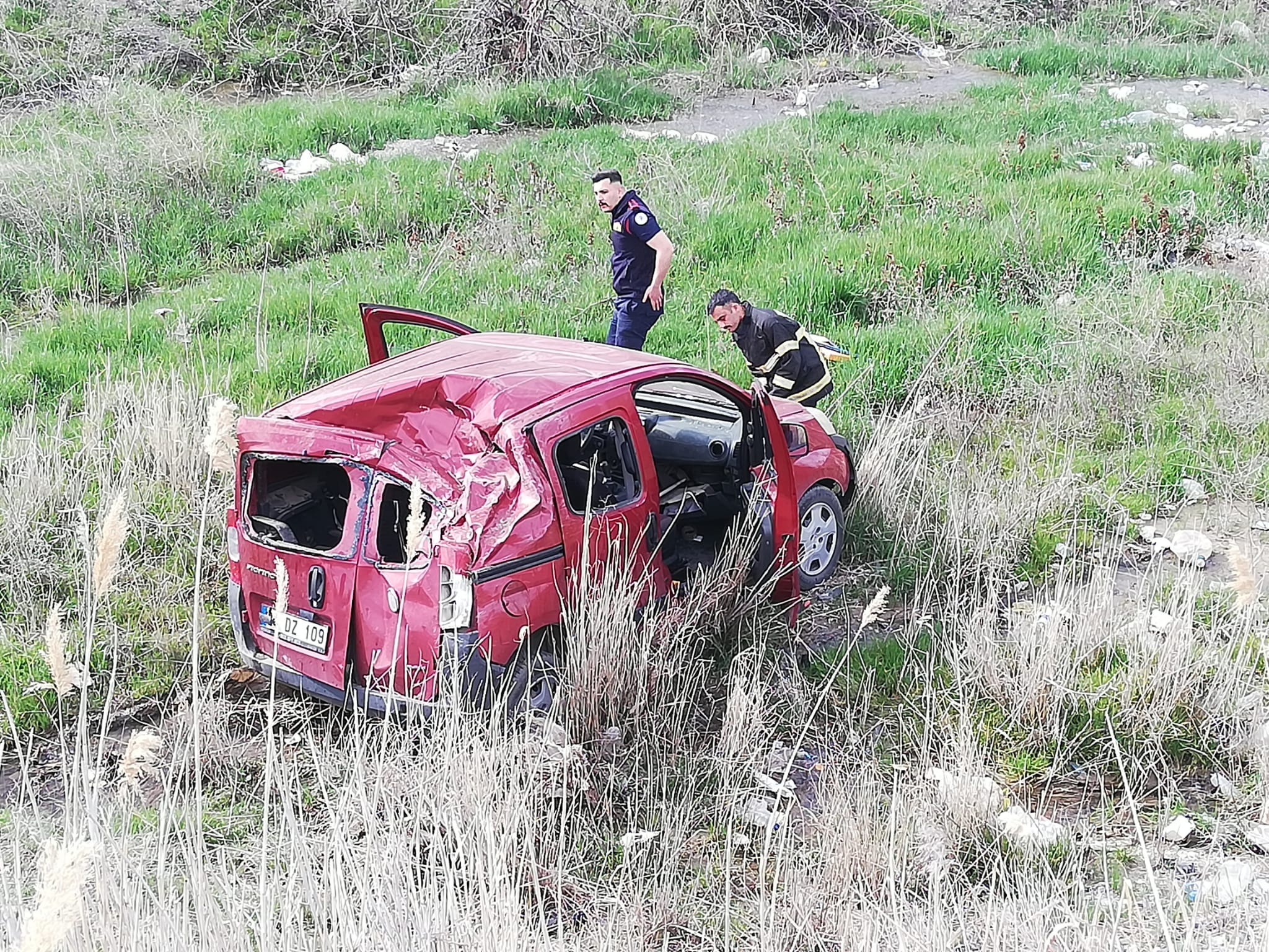 Erzincan’da Kaza 2 Yaralı