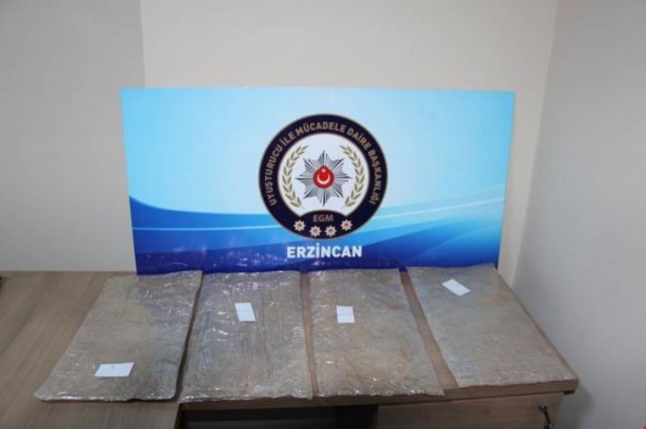 3 kilo 635 Gram Eroin Ele Geçirildi