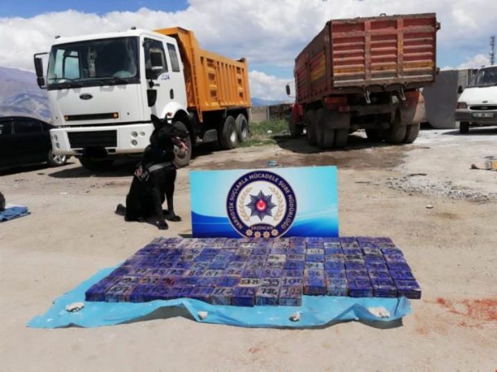 Erzincan Emniyeti Zehir Tacirlerine Geçit Vermiyor