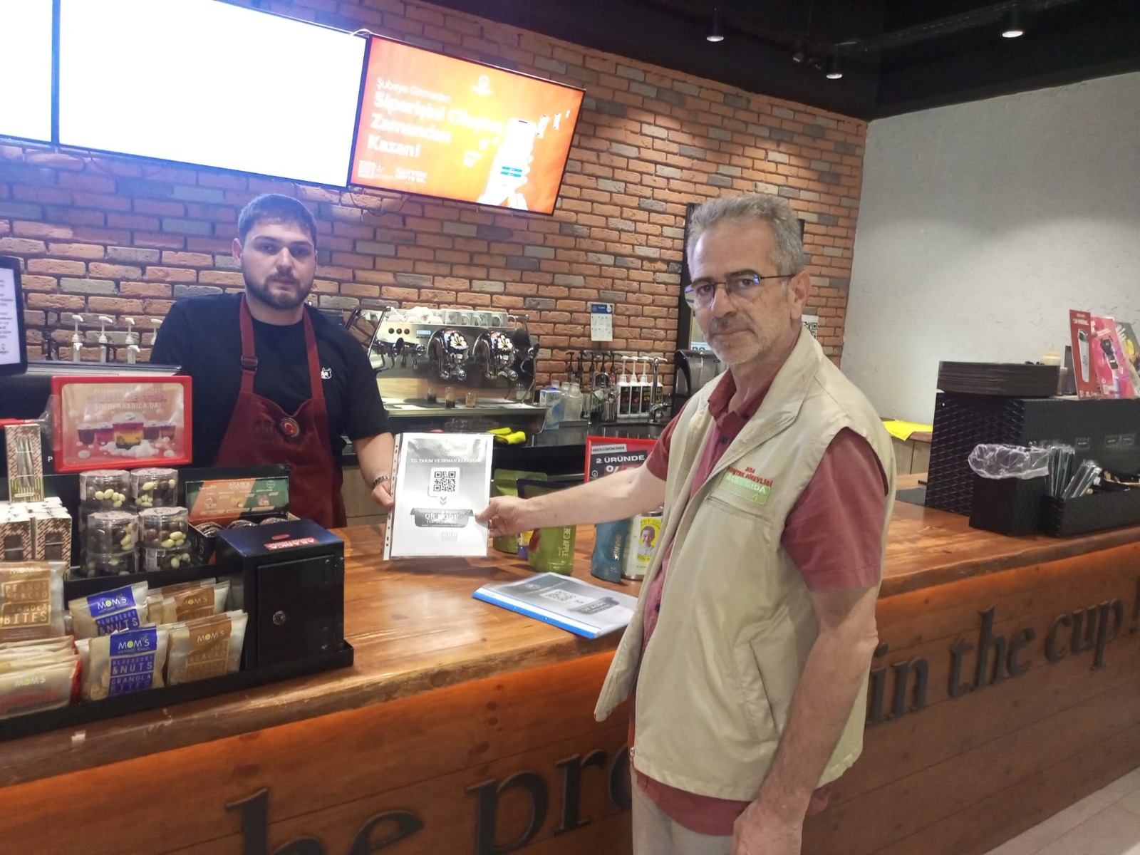 Erzincan’da gıda işletmelerinde Karekod Uygulaması