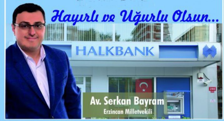 Refahiye ve Tercan İlçelerine Halk Bank Şubesi Açılıyor