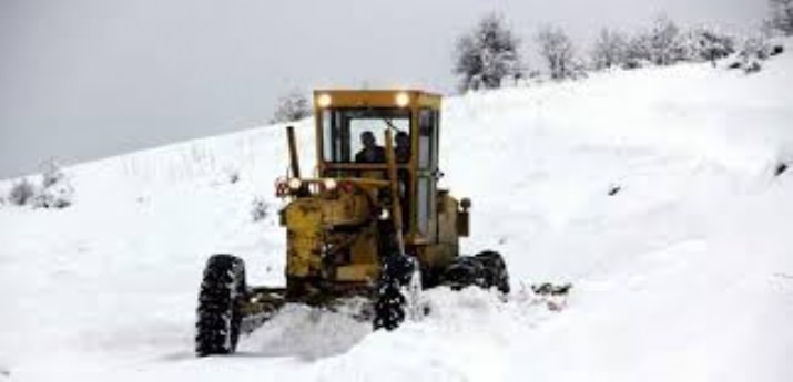 Erzincan'da 38 Köy Yolu Ulaşıma Kapalı