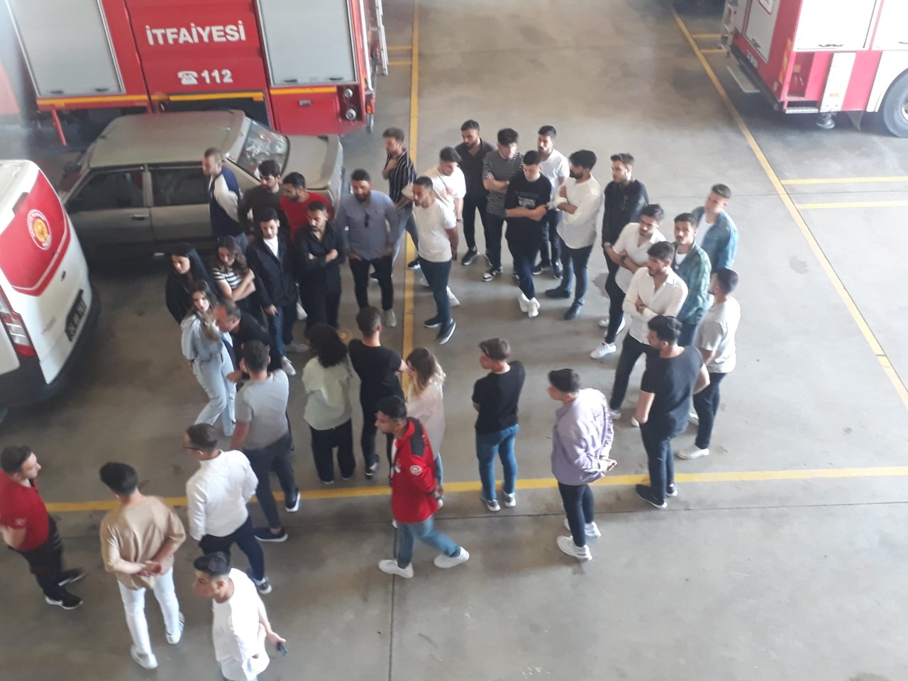 Öğrencilerden İtfaiyeye Ziyaret