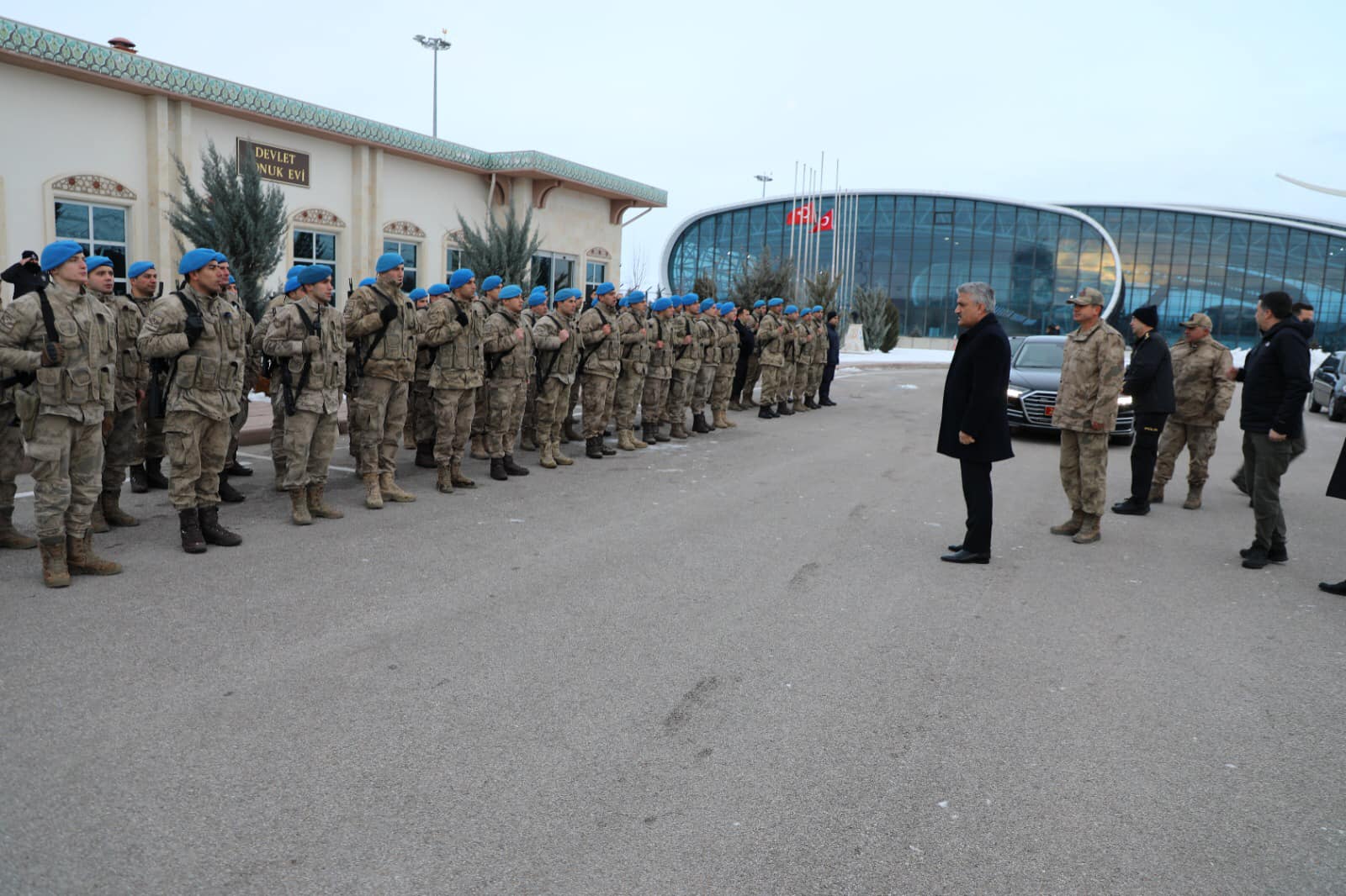 91 Komando Deprem Afet Bölgesine Uğurlandı
