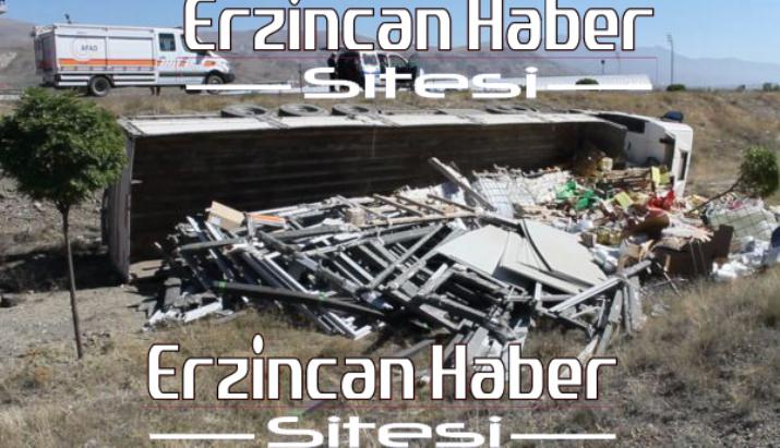 Tır Şarampole Uçtu