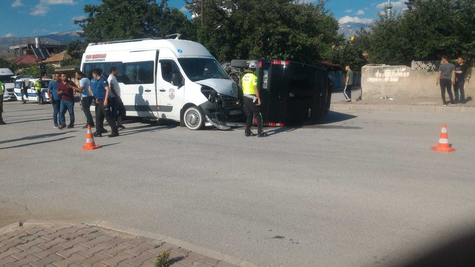 Erzincan'da Kaza 7 yaralı