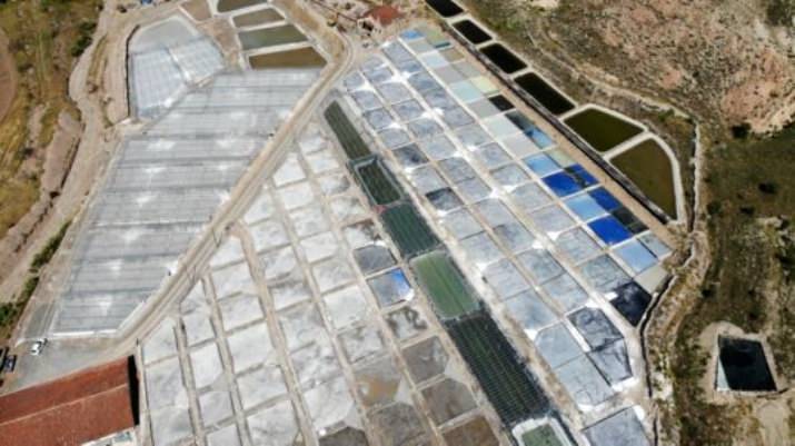 450 Yıllık Tuz Ocağında Üretim