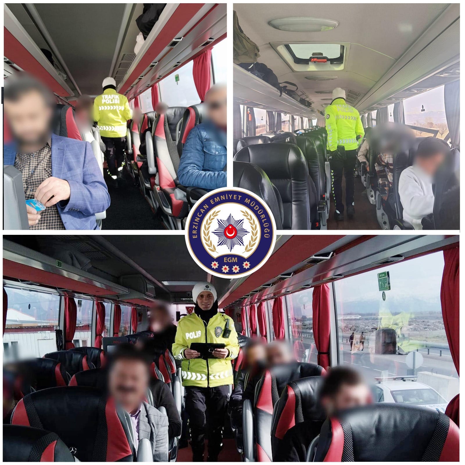 Yolcu Otobüslerinden Kemer Denetimi