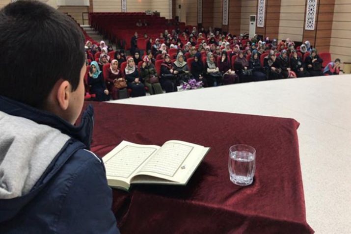 Kur’ân-ı Kerimi Yüzünden Güzel Okuma yarışması