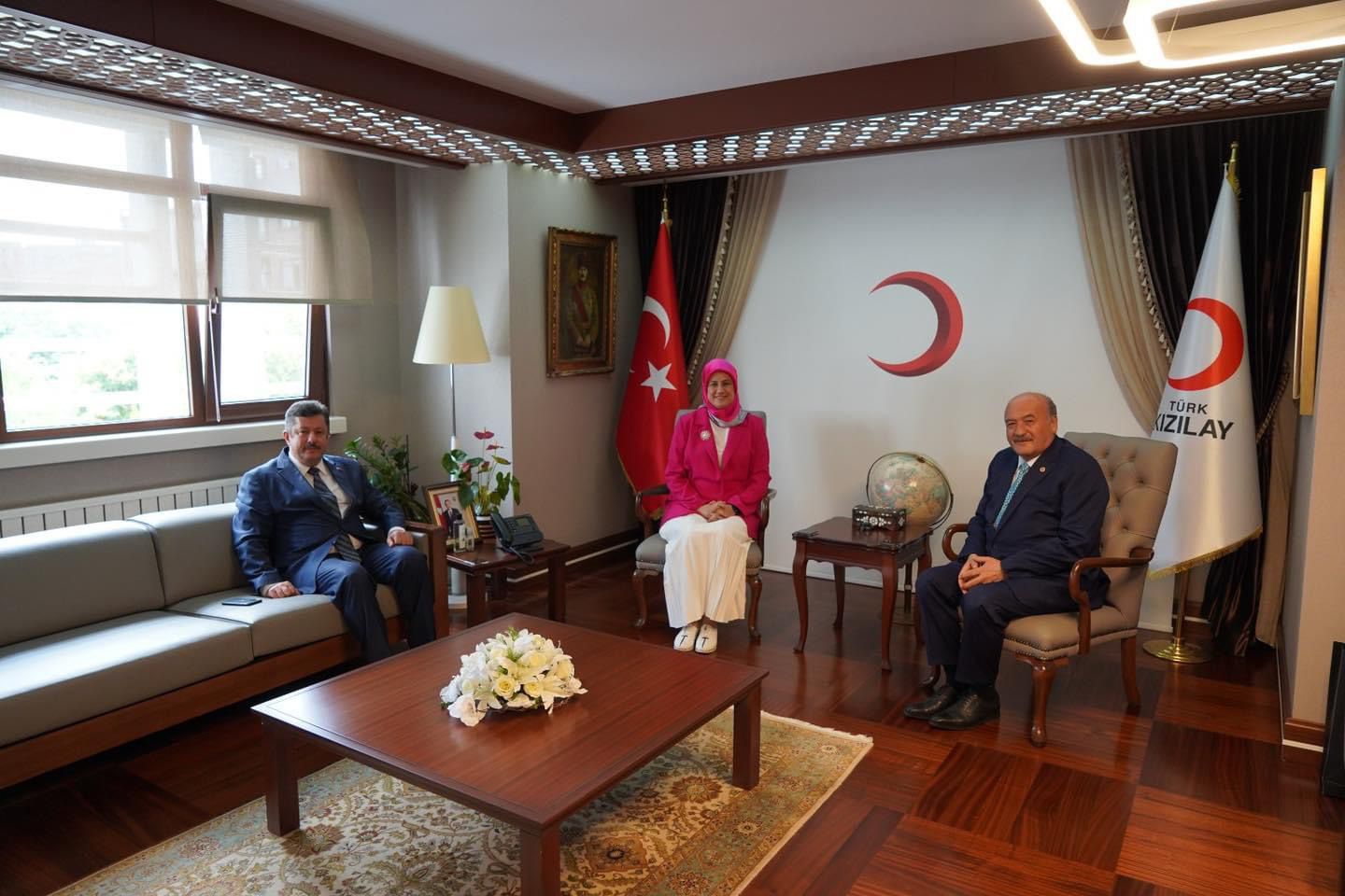 Karaman’dan, Kızılay’a Ziyaret