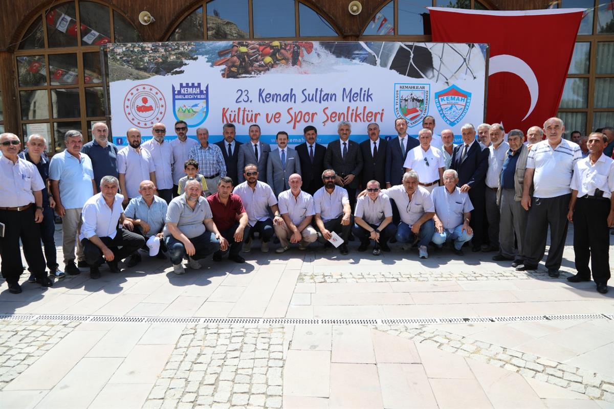 23’üncüsü Düzenlenen Kemah Sultan Melik Kültür ve Spor Şenlikleri Başladı