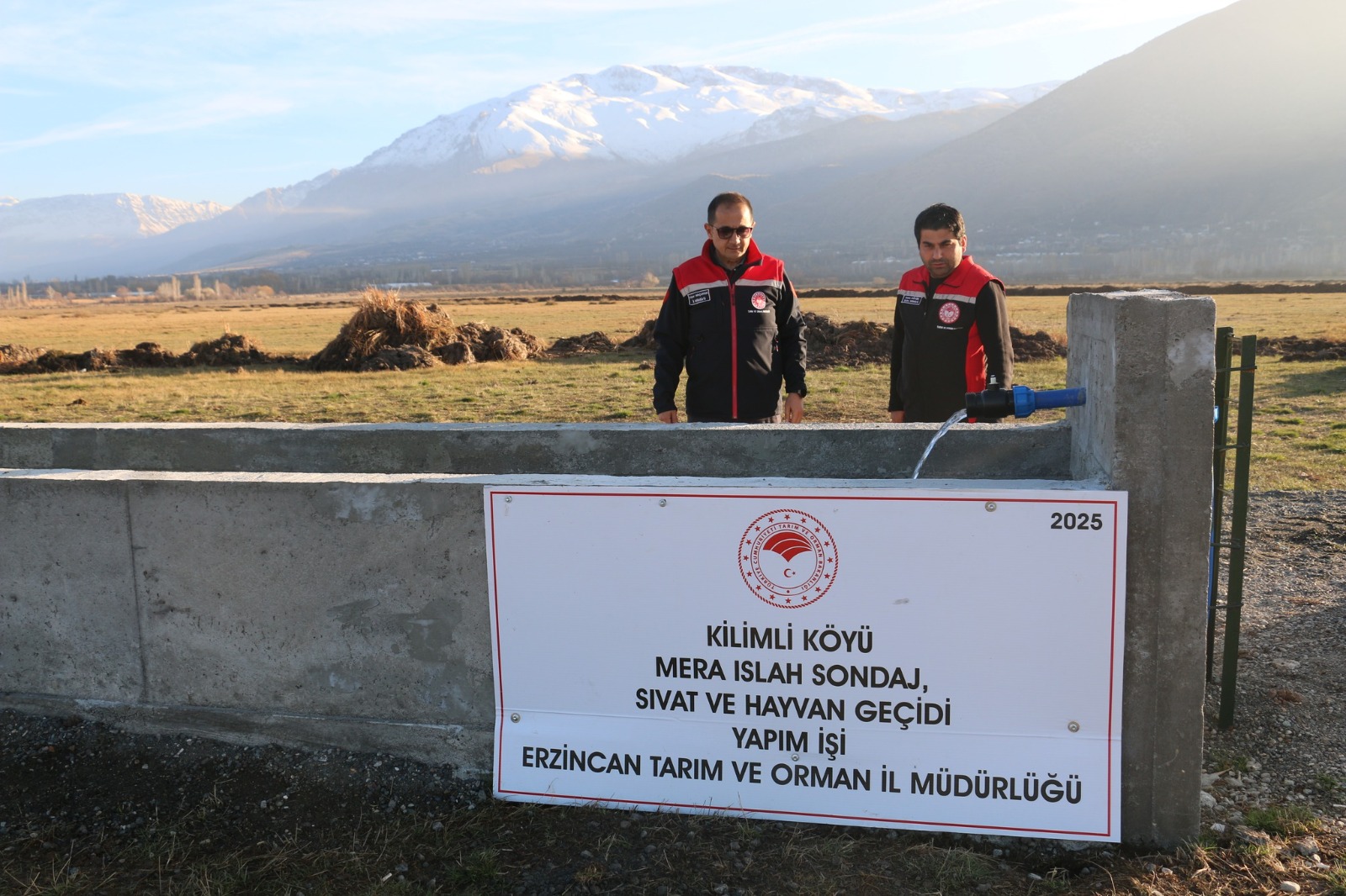 Erzincan’da Mera Islah Çalışmaları Hız Kesmiyor