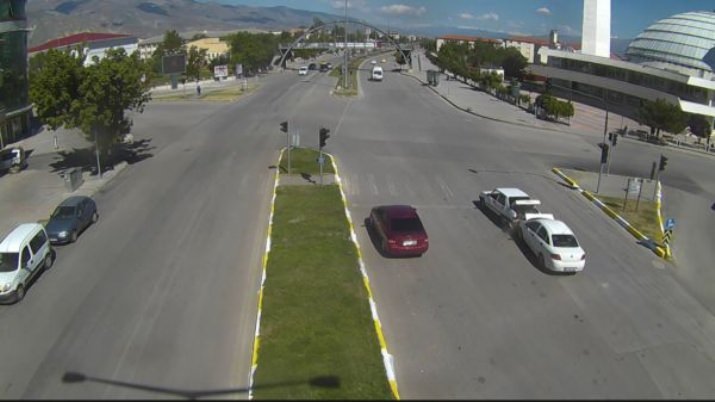Kaza Anları Kayıt Altında