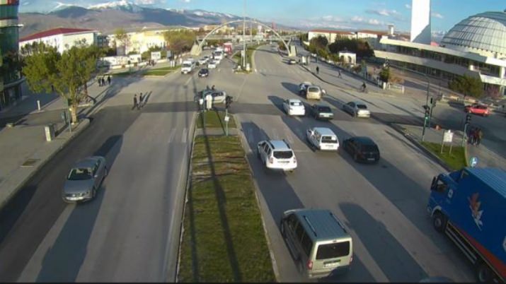 Kaza Anı Kameralarda