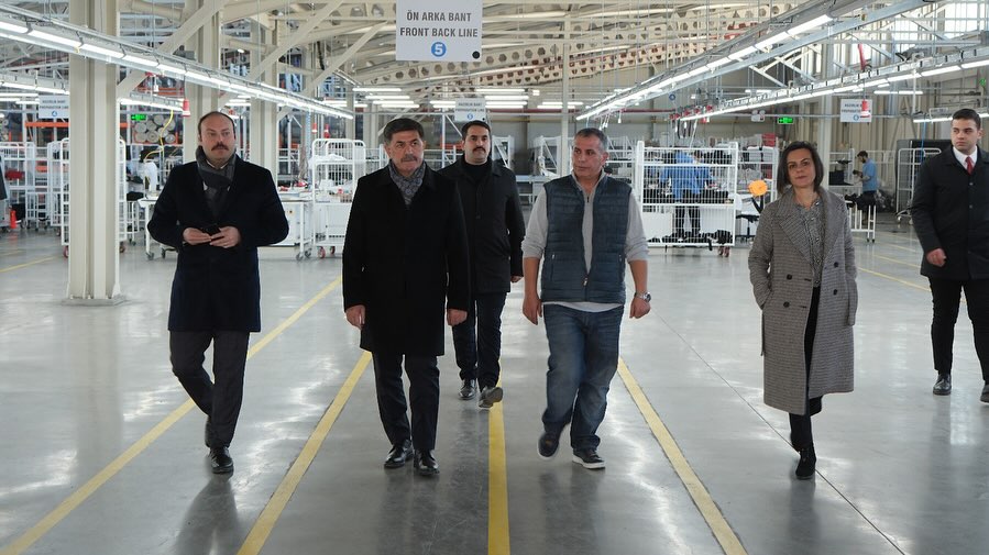 Başkan Aksun’dan, OSB’ye Ziyaret